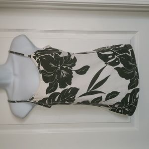 Faded Glory Flowered Spaghetti Strap Top